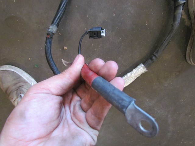 2007 BMW M6 Battery Positive Wire Wiring Harness