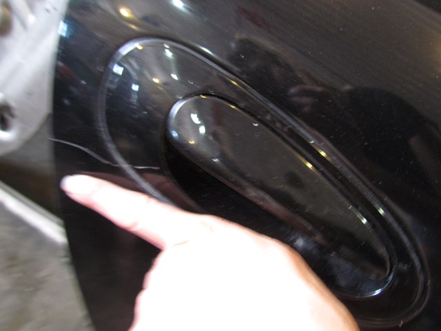 1998 Porsche Boxster RH Passenger Door w/Exterior Handle