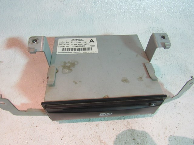 2003 Nissan 350z Navigation DVD Player & Brackets 25915 AM602