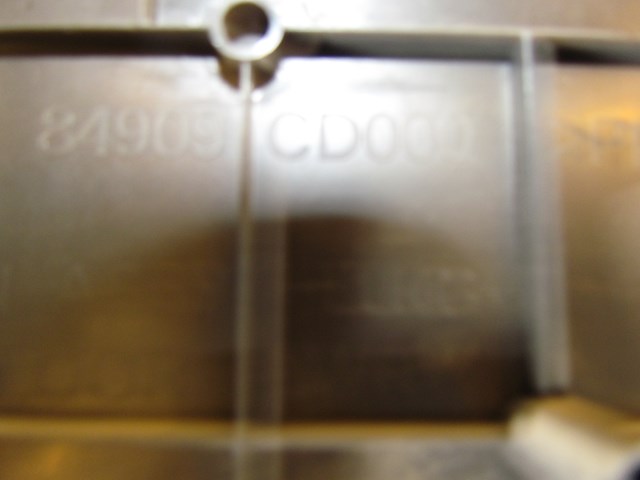 2003 Nissan 350Z Behind Seat Trim 84909 CD000