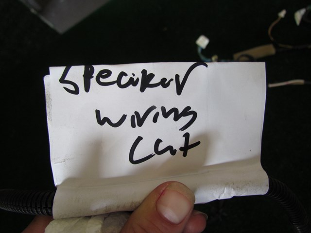 2005 Infiniti G35 Sedan Front RH Door Wiring 24124 AC700