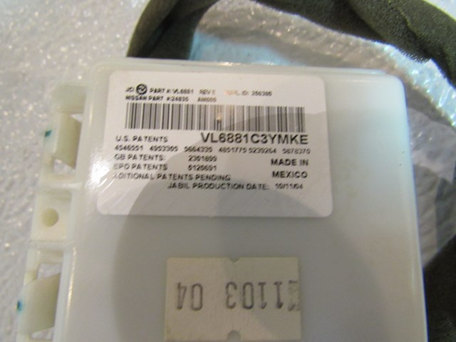 03 04 05 Infiniti G35 Temperature Meter Control Unit 24835 AM600