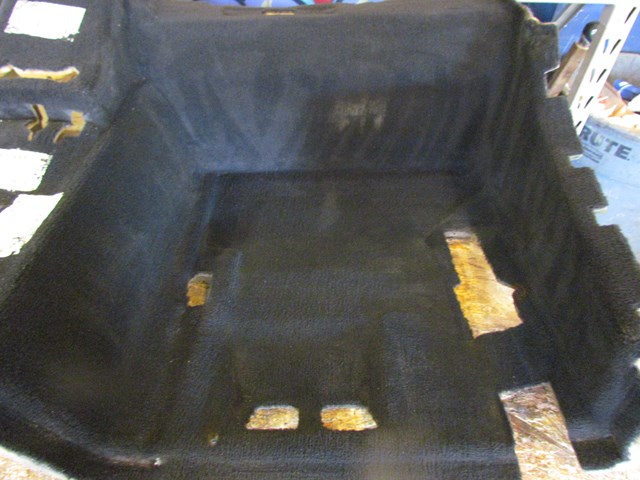 2007 BMW M6 E63 Rear Convertible Carpet Black