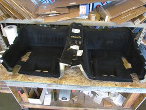 2007 BMW M6 E63 Rear Convertible Carpet Black