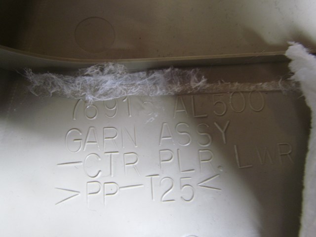 2005 Infiniti G35 Sedan LH Driver Lower B Pillar Trim 76916 AL500