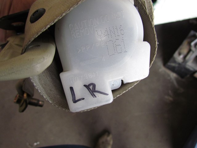 2005 Infiniti G35 Sedan Rear LH Driver Seat Belt