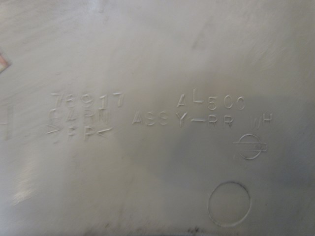 2005 Infiniti G35 Rear RH Seat Finish Trim 76917 AL500