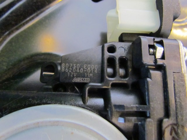 2011 Infiniti G37 Sedan Front RH Window Motor & Regulator