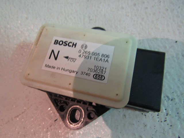 2011 Infiniti G37 Sedan Yaw Rate Sensor 47931 1EA1A