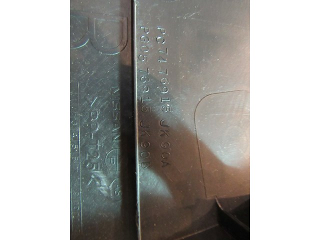 09 10 11 12  Infiniti G37 Sedan RH Passenger Lower B Pillar Trim 76915 JK90A