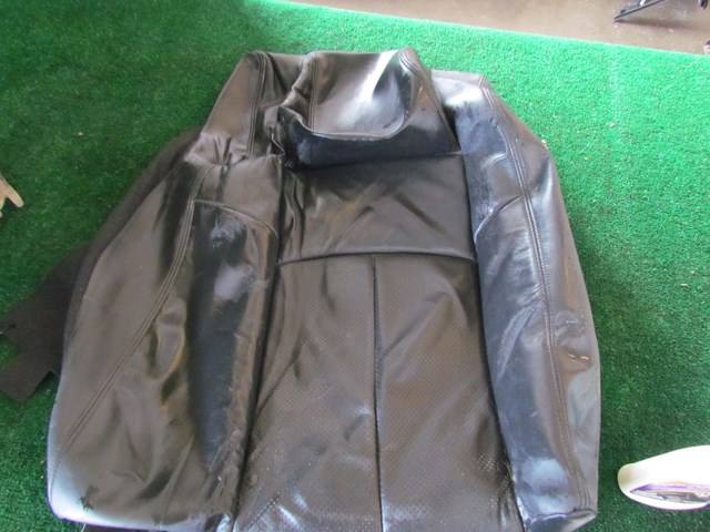 2011 Infiniti G37x Sedan Rear RH Passenger Seat Back Leather Skin