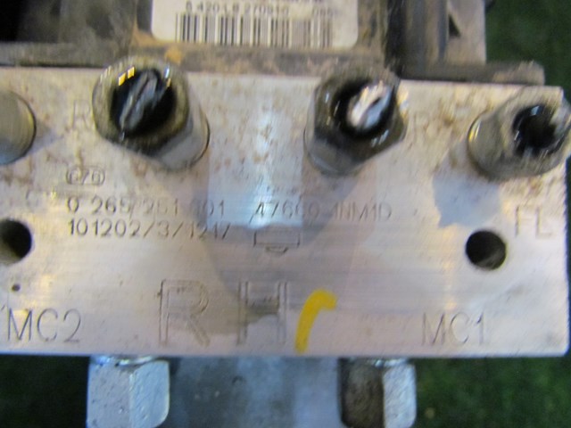 2011 Infiniti G37x Sedan ABS Pump 47600 1NM1D