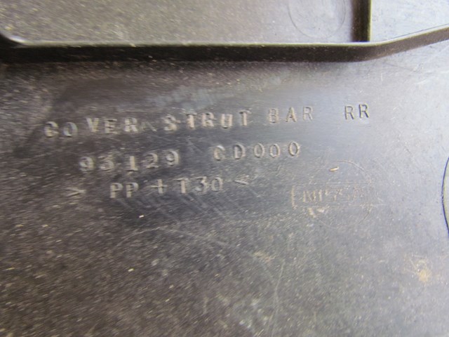 2003 Nissan 350Z Rear Strut Tower Bar Trim Panel 93129 CD000