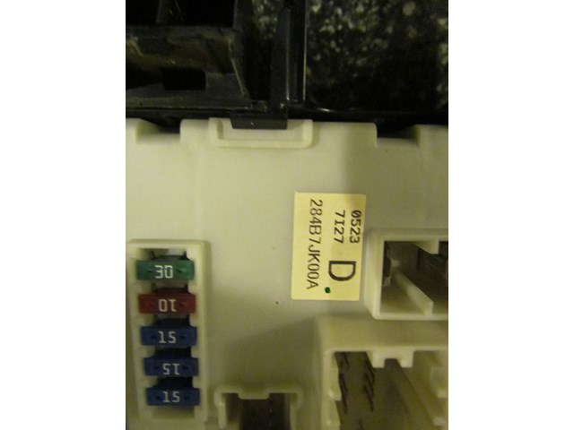 2008 Infiniti G37 Coupe IPDM Fuse Box 284B7JK00A
