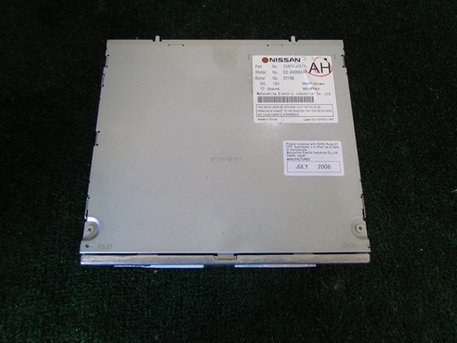 2007 Infiniti G35 Sedan Radio 25915 JK62A