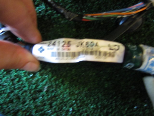 2007 Infiniti G35 Sedan Front LH Driver Door Wiring 24125 JK60A