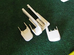 2007 Infiniti G35 Sedan Front RH Seat Rail Covers-Wheat