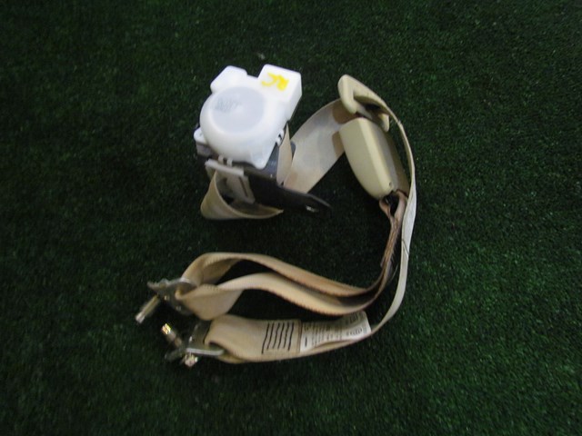 2007 Infiniti G35 Sedan Rear Center Seat Belt & Buckle-Wheat