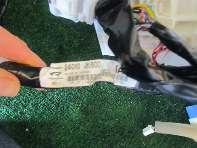 2007 Infiniti G35 Sedan Dash Wire Harness 24010 JK600