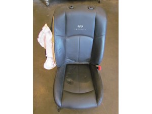 2007 Infiniti G35 Front Passenger Seat Black