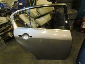 2008 Infiniti G35XS Rear Passenger Door RH G37 Sedan