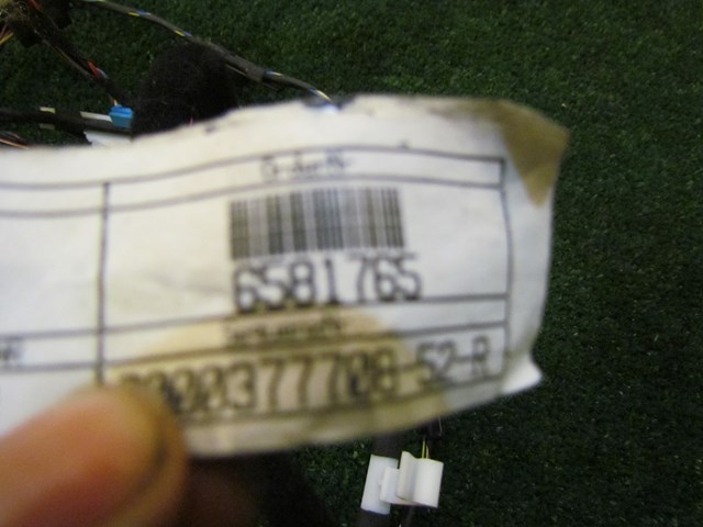 2007 BMW M6 Passenger Convertible Door Wiring