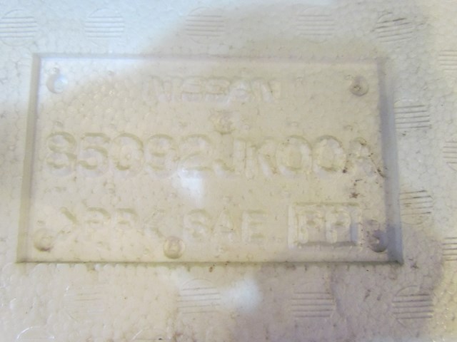 2008 Infiniti G35 Sedan Rear RH Bumper Impact Foam Absorber OEM 85092JK00A