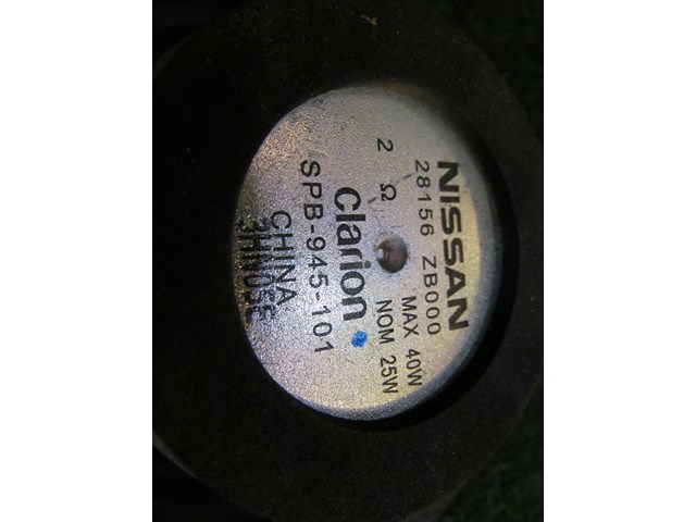 2014 Nissan Juke Nismo RS LH Door Speaker 28156 ZB000