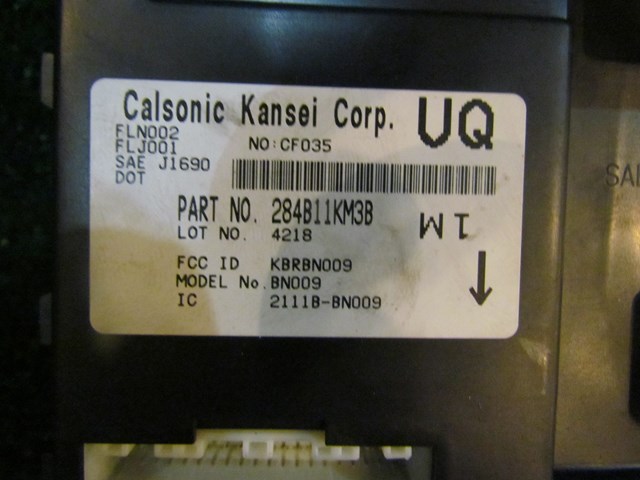 2014 NIssan Juke NIsmo RS BCM Body Control Module 284B11KM3B