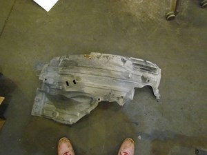 2005 Infiniti G35 Coupe Front LH Fender Liner Rear Portion 