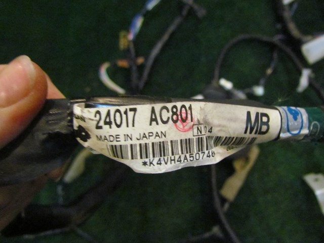 2005 Infiniti G35 Coupe RH Body Wire Harness 24017 AC801