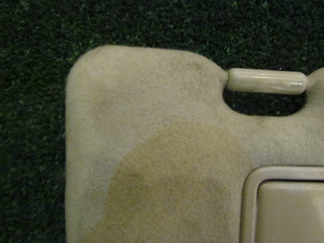 2005 Infiniti G35 Coupe Driver Sun Visor-Some Discoloration