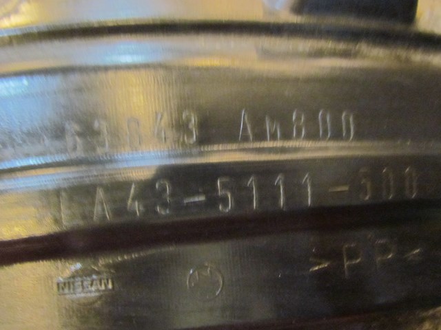 2005 Infiniti G35 Coupe Front LH Driver Rear Fender Liner Portion