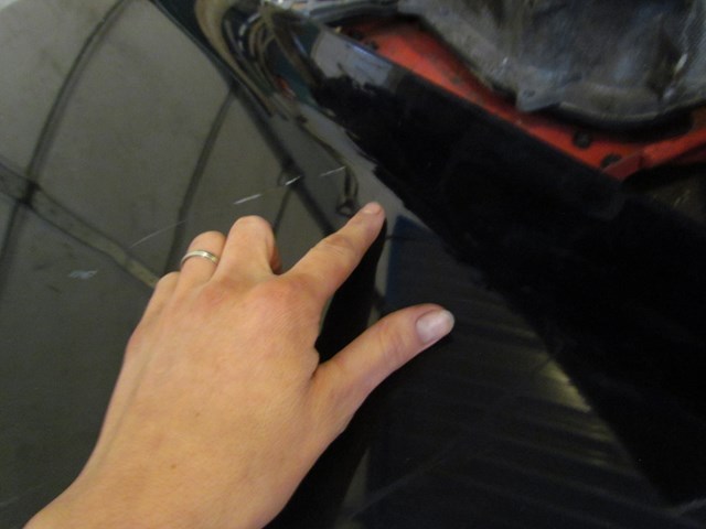 2005 Infiniti G35 Coupe LH Driver Door Shell-Scratched