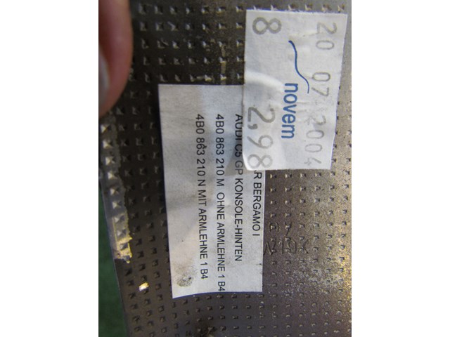 2005 Audi Allroad Wood Grain Center Console Surround 4B0863210M