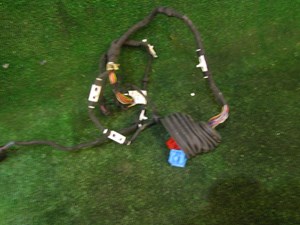 2005 Audi Allroad Rear RH Passenger Door Wiring 4B0 971 687