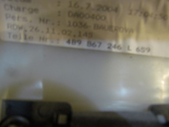 2005 Audi Allroad RH D Pillar Trim 4B9 867 246