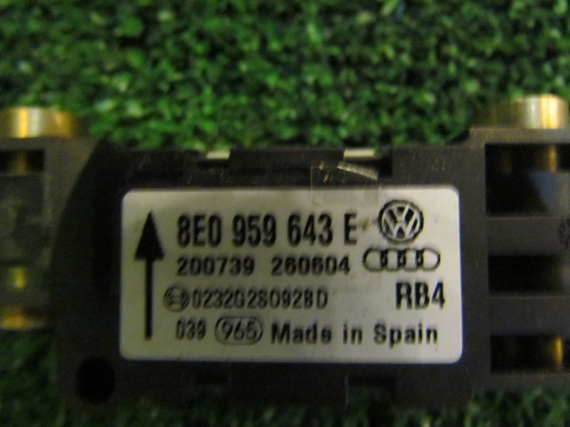2005 Audi Allroad Rear RH Impact Sensor 8E0 959 643 E
