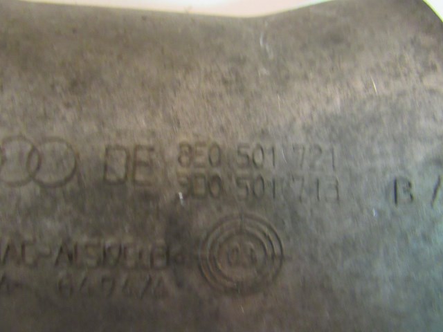 2005 Audi Allroad 4.2 Rear RH Axle Shield 8E0 501 721