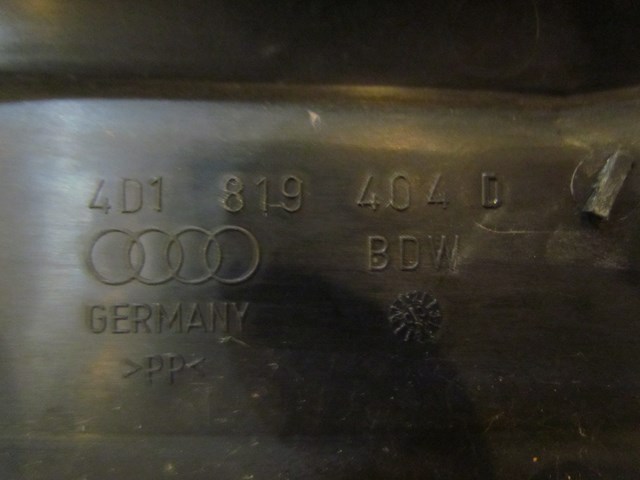 2001 Audi A8L D2 RH Passenger Wiper Cowl OEM