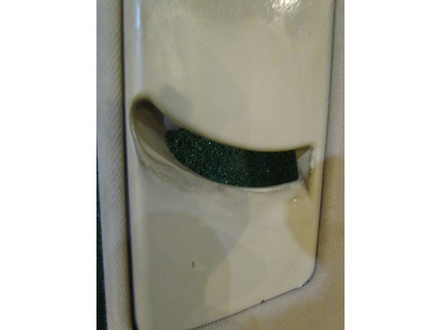 2001 Audi A8L D2 RH Upper B Pillar Trim Panel 4D0 867 294