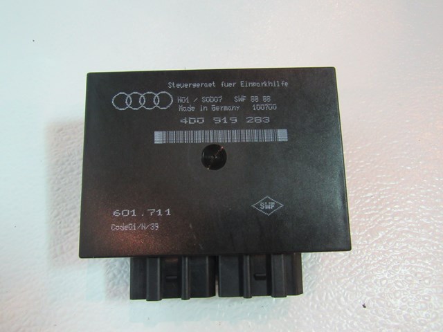 2001 Audi A8L D2 Park Assist Control Module 4D0 919 283