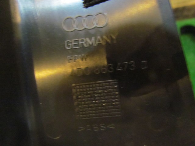 2001 Audi A8L D2 LH Trunk Lining Moulding 4D0 863 473 