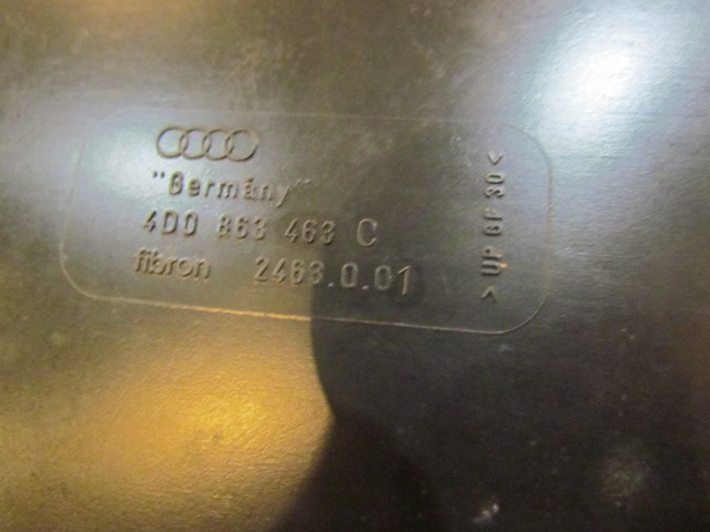 2001 Audi A8L D2 Trunk Board Carpet 4D0 863 463 C