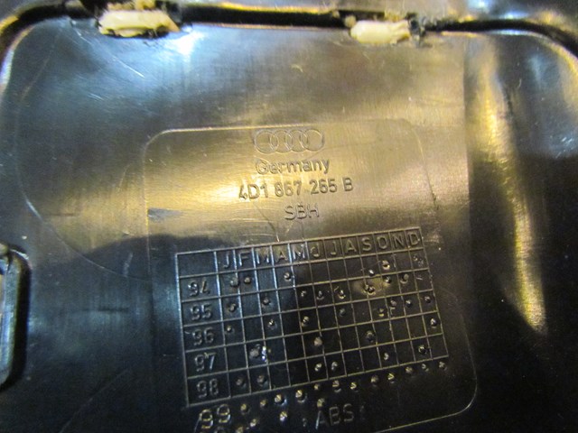 2001 Audi A8L D2 LH Driver Lower Carpet/Dead Pedal 4D1 867 265 B