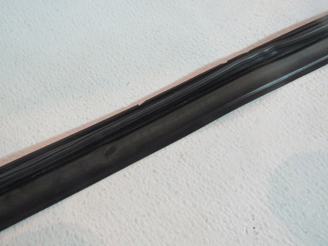 2001 Audi A8L D2 Rear RH Door Seal On Chrome Trim