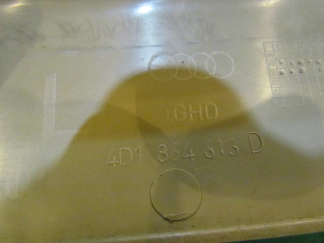 2001 Audi A8L Front LH Driver Door Sill Kick Plate 4D1 864 613 D