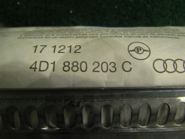 2001 Audi A8L RH Passenger Dash Air Bag 4D1 880 203 C