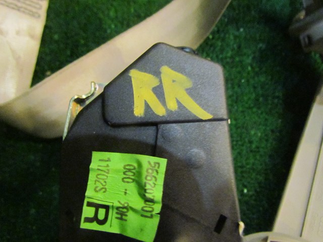 2001 Audi A8L D2 Rear RH Passenger Seat Belt & Buckle