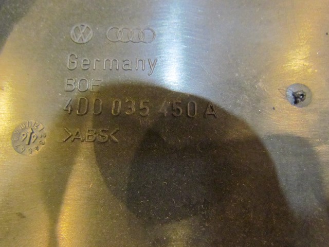 2001 Audi A8L D2 Rear RH Speaker Shelf 4D0 035 450 A